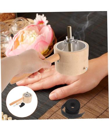 Hand-held Moxibustion Box Set - Moxa Burner & Holder for Pain Relief | Healeved - Buy Online on GoSupps.com