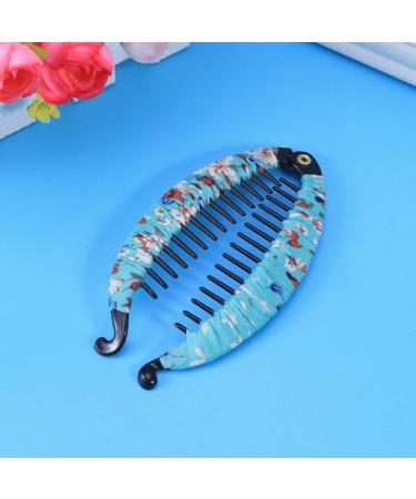 Shop Lurrose 6pcs Fashionable Banana Hair Clips - Floral Fish Shape Ponytail Holders | Strong Tension & Durable | International Shipping Available - Buy Online on GoSupps.com