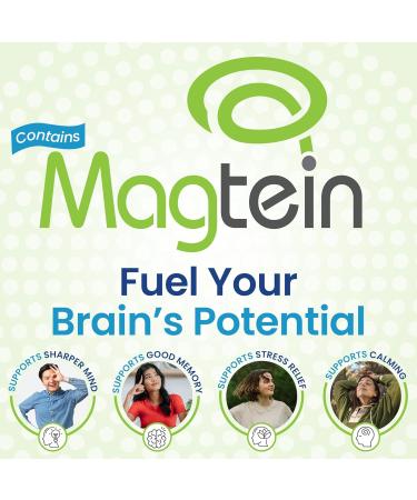 Outback Naturals Magnesium Complex Powder - 8 Types of Magnesium L-Threonate (Magtein) Glycinate Malate and More for Brain Health Relaxation Maximum Absorption - Unflavored 30 Servings - Buy Online on GoSupps.com