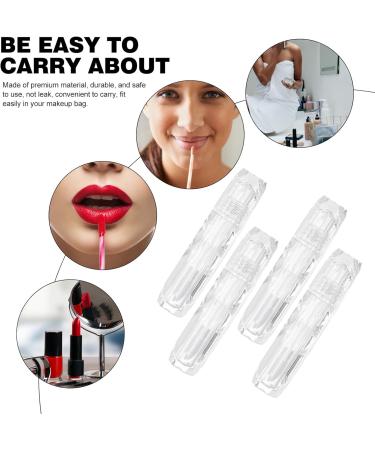 CLISPEED Lot de 5 Tubes Vides pour Gloss et Rouge L vres Mini Flacons Transparents Format Compact tanches et Rechargeables pour DIY Maquillage et Usage Quotidien - Buy Online on GoSupps.com