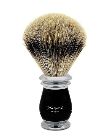 Men's Shaving Kit: 5 Edge Safety Razor Silver Tip Badger Hair Brush & Stand - Perfect Gift for Men - Buy Online on GoSupps.com