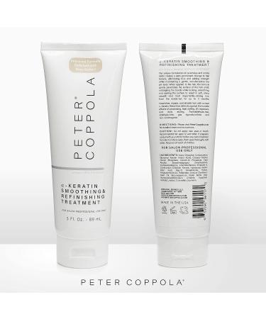 Peter Coppola a-Keratin Smoothing Treatment - 3 Ounce - Shea Butter Enriched Formula - Formaldehyde & Aldehyde-Free - Buy Online on GoSupps.com