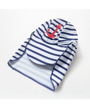 BONVERANO Toddler Boys Swimsuit | UPF 50+ Captain Bathing Suit for 2-3 Years | Short-Sleeve Zipper One Piece Swimwear - Buy Online on GoSupps.com