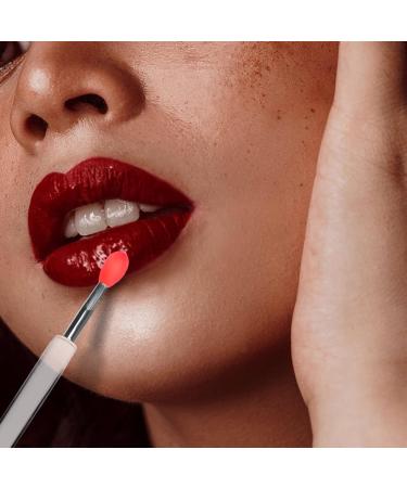 Buy 6pcs Silicone Lip Brush Set - Lipstick & Eyeshadow Applicators for Perfect Makeup | International Shipping - Buy Online on GoSupps.com