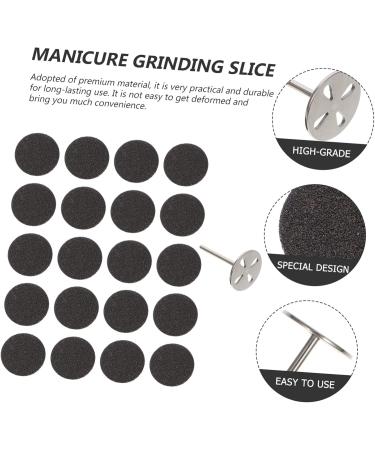 FRCOLOR 3 Sets Nail Polishing Sheets Sanding Discs Manicure Sandpaper Disc Stainless Steel Disc Nail Painting Tools Pro Tools Dead Skin Removing Tools Stone Exfoliating Nail Drill - Buy Online on GoSupps.com