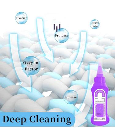 Active Enzymatic Laundry Cleaning Active Enzyme Clothing Stain Remover Garment Stubborn Stain Cleaner Oil Remover Clothing Quick Laundry Dry Cleaner Stain Remover for Clothes 150ML - Buy Online on GoSupps.com