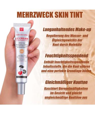 EONFAVE cr me CC correctrice de couleur pour le visage cr me couvrante compl te CC - Buy Online on GoSupps.com