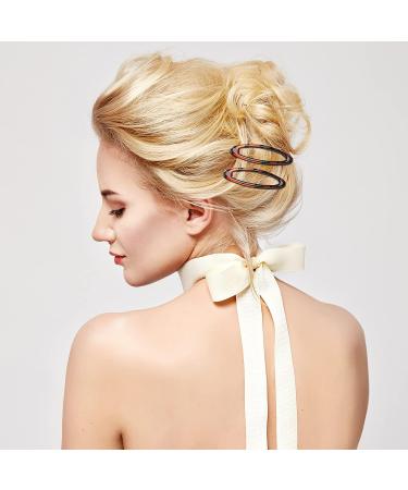 12 Pieces Oval Snap Hair Clips - Tortoise Metal Ellipse Hair Grips for Women and Girls - Non-slip Hair Barrettes - 2.8 Inches (Fresh Style) - Buy Online on GoSupps.com