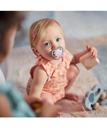 Philips Avent Ultra Air Pacifier Set for 0-6 Months - Fresh Lilac & Pastel Green (2 Pack) | International Shipping Available - Buy Online on GoSupps.com