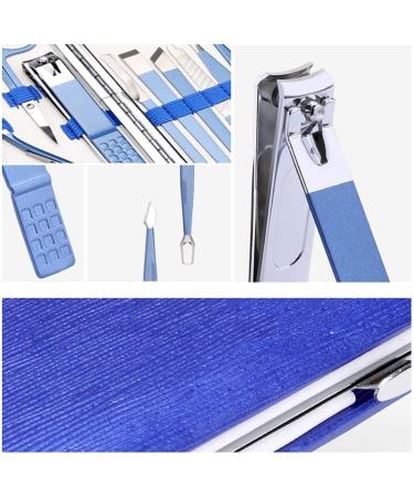 Nail Clippers Set Large Capacity Lady Nail Clipper Set Stainless Steel Pedicure Manicure Set Beauty Nail Care Tools Nail Set (18 Pieces) - Buy Online on GoSupps.com