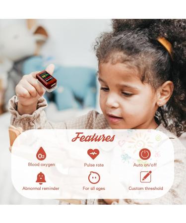 Buy Baby Pulse Oximeter - Fingertip Oxygen Meter for Kids & Adults | Track SPO2 & PR | Infant Foot Sensor | International Shipping - Buy Online on GoSupps.com