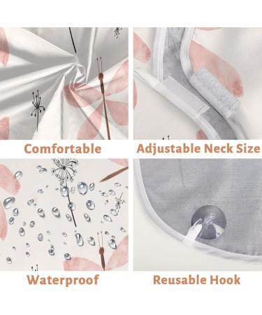 Beard Bib Apron for Men - Non-Stick Waterproof Hair Catcher & Grooming Cape - Cute Dragonfly Design - Buy Online on GoSupps.com