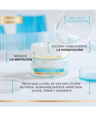 BIELENDA PROFESSIONAL SKIN CLINIC Anti-Age Hydrating Day & Night Cream 50ml - Best Intense Moisturizer for Youthful Skin | Buy Internationally - Buy Online on GoSupps.com