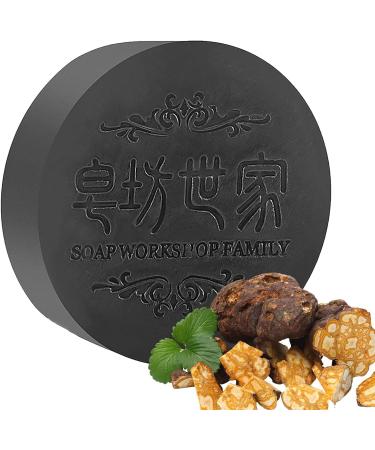  JINGLING 3 Pieces Hair Darkening Shampoo Black Hair Essence Shampoo Anti-Loss Hair Soap Shampoo Soli Promotes Hair Growth - Buy Online on GoSupps.com