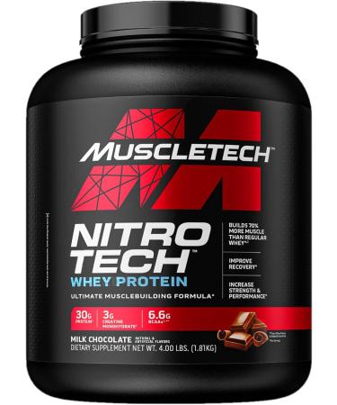 MuscleTech Creatine Monohydrate Powder Cell-Tech Creatine Powder & n Powder Nitro-Tech Whey Protein Isolate & Peptides | Milk Chocolate 4 Pound (Pack of 1) 40 Servings Fruit Punch + Powder 40 Servings 56 Servings (Pack o  - Buy Online on GoSupps.com