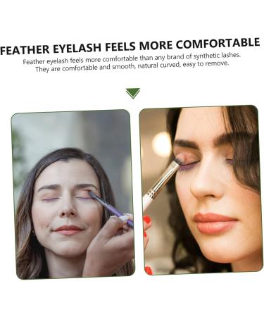 DRESSOOS 5 Pairs Colored False Eyelashes Multi Layered False Eyelashes Magnetic Eyelashes Fluffy Eyelashes Cosmetics Fake Eyelashes Thick Eyelashes Tool Girl Self Made Artificial Fiber - Buy Online on GoSupps.com