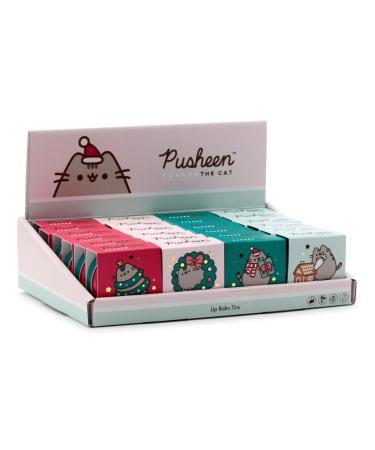 Puckator Pusheen the Cat Lip Balm in a Tin Box - Christmas 2023 - Cat