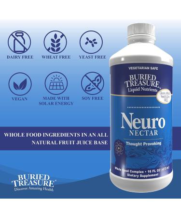 Buried Treasure Neuro Nectar - Memory & Focus Supplement | 16 oz - Buy Online on GoSupps.com