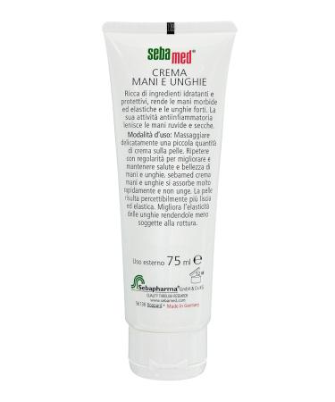 Sebamed Moisturising Hand and Nail Cream for Normal Skin - pH 5.5 | 75 ml - Hydrating & Nourishing Care International Shipping Available - Buy Online on GoSupps.com