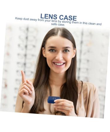 Buy Gatuida Travel Case for Colored Contact Lenses 5-Pack Blue Contact Lens Container | Durable & Stylish Eye Care Box | Perfect for Travel & Storage - Buy Online on GoSupps.com