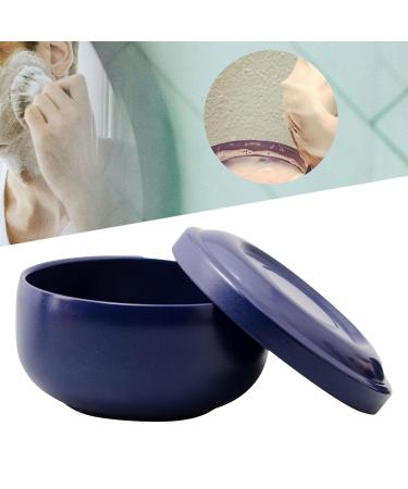 Premium Stainless Steel Shaving Bowl Set for Men - Blue 110mmx65mm | International Shipping Available - Buy Online on GoSupps.com