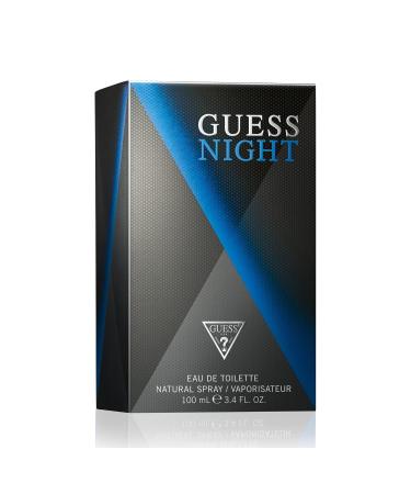 GUESS Night Eau de Toilette Spray for Men 3.4 Ounce (Pack of 2) 3.4 Fl Oz (Pack of 2) - Buy Online on GoSupps.com
