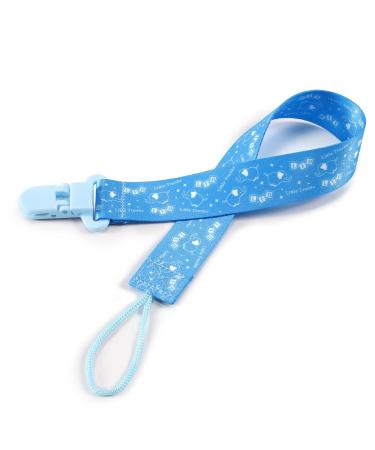 Buy LittleForBig Adult Pacifier Clip Set - 3 Blue Elephant Paci Clips for Adults | International Shipping Available - Buy Online on GoSupps.com