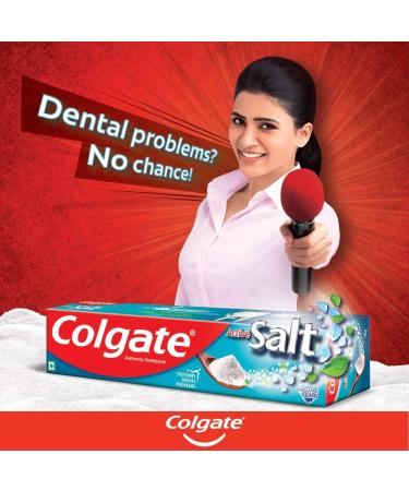Colgate Toothpaste Active Salt - 100 G (Salt) - Freshening Plaque Bad Breath(3.5 Ounce) - Buy Online on GoSupps.com
