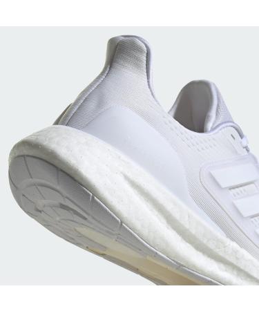Adidas Unisex Pureboost 23 Shoes - Low Top Running Sneakers | 45 1/3 EU | Ftwr White/Black - International Shipping - Buy Online on GoSupps.com
