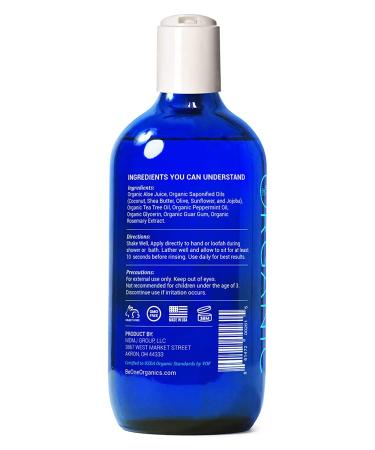 Organic Tea Tree Body Wash by Be-One Organics - Vegan, Paraben & Sulfate Free, For Sensitive Skin, Acne & Eczema Relief - Made in USA - Buy Online on GoSupps.com
