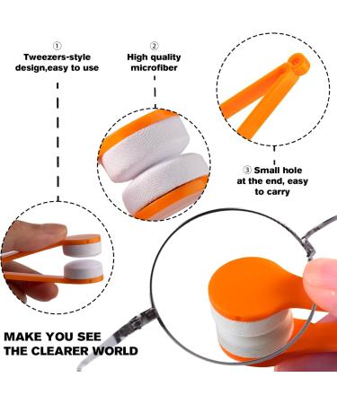 8-Piece Eyeglass Sunglass Cleaner Kit Microfiber Cleaning Tools for All Lens Types Colorful Eye Glasses Cleaner Set - Buy Online on GoSupps.com