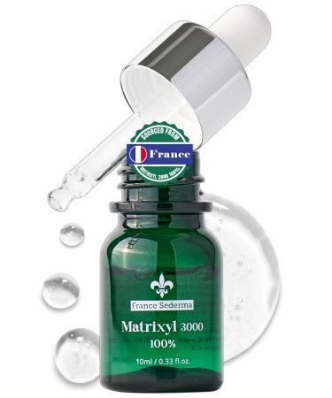 Matrixyl 3000 Peptide Serum Helps Smooth Fine Lines Appearance Gentle Retinol Alternative DIY Mix-In Booster 0.33 fl oz (10ml) Skincare Pure Peptide Complex Anti-Aging Facial Ampoule 0.33 Fl Oz (Pack of 1)