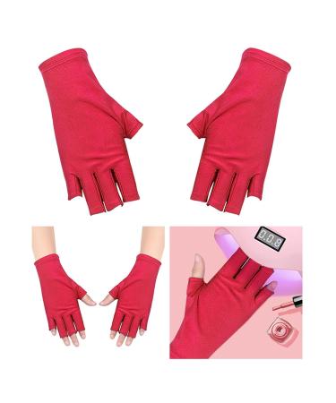 Vipomkowa Nail Machine Special Gloves For Nail Salon Baking Lamp Heat Insulation Sun Breathable Nail Leakage Gloves Nail Stand Holder A A - Buy Online on GoSupps.com