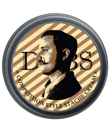 Dubs Was Here "Firm" Stache Cream, 1ounce screw top Tin - Competition style Moustache Wax Original Lavender scent