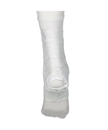 Active Ankle 329 Ankle Brace - White Compression Sleeve with Straps for Men & Women | Ideal for Sports: Volleyball Football Basketball Rugby | Sprain Support Size Small - Buy Online on GoSupps.com
