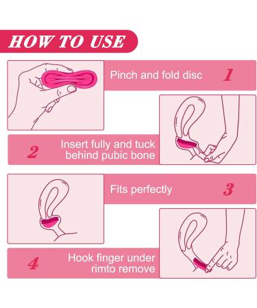 Buy Mhduyeg 3-Piece Menstrual Disc Set - Soft Menstrual Cup with Sterilization Cup & Storage Bag | International Shipping - Buy Online on GoSupps.com