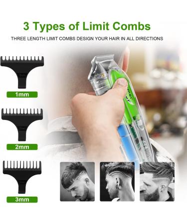 KEMEI Hair Clippers for Men Electric Cordless Clippers for Hair Cutting Professional Barber Clippers USB Rechargeable Wireless Haircut Clippers km-322 - Buy Online on GoSupps.com