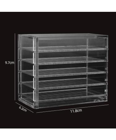 Shop Atomus 5-Layer Acrylic Eyelash Storage Box | Makeup Organizer & Adhesive Pallet Holder for Eyelash Extensions - Buy Online on GoSupps.com