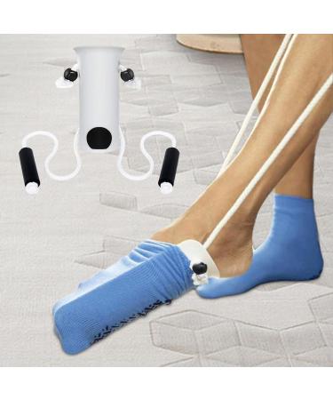 Milageto Sock Aid Device - Adjustable Rope Tool for Elderly & Disabled | Easy Sock Education Aid & Everyday Help - Buy Online on GoSupps.com