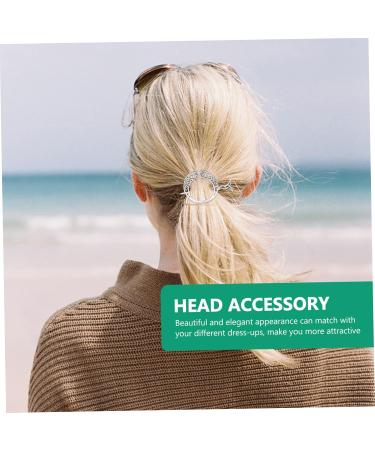 DOITOOL Vintage Viking Hairpins Hair Chopsticks Sliders for Women Slides for Girls Knot Hair Accessories Knot Hair Clip Silver Barrettes European and American Alloy Miss Trendy Accessories - Buy Online on GoSupps.com