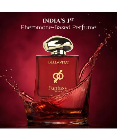 BELLA VITAS Mood Collection Fantasy Eau De Parfum for Him with Apple Cinnamon Musk and Vanilla |Premium Long Lasting Fragrance Perfume for Men 100 ML - Buy Online on GoSupps.com