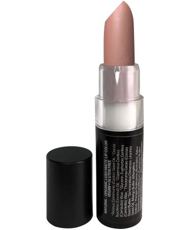 Mom's Secret 100% Natural Matte Lipstick Organic Long Lasting Vegan Gluten Free Cruelty Free Made in the USA 0.15 oz. (Pink Chai)