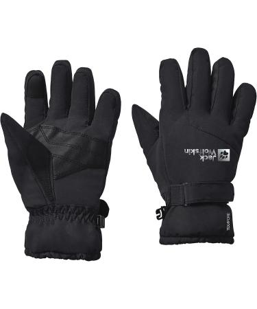 Buy Jack Wolfskin Kids 2L Winter Gloves K Gloves 152 Black - Warm Waterproof International Shipping Available - Buy Online on GoSupps.com
