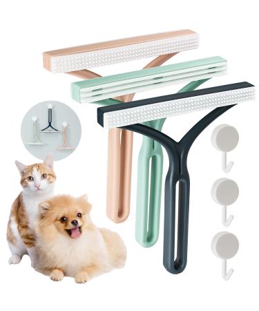 TERWOK Pet Hair Remover for Couch - Carpet Scraper Fur Removal Tool for Furniture, Uproot Lint Cleaner Dog Hair, Reusable Cat Hair Removal Brush