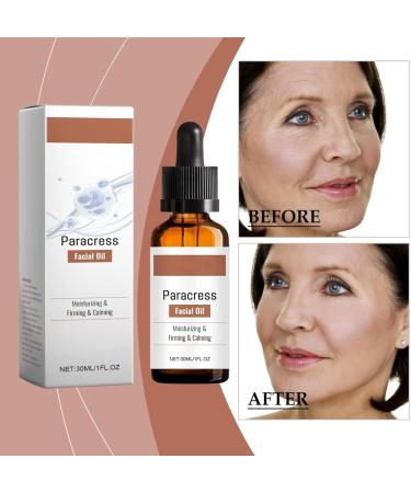Paracresse Face Oil Organic Paracresse Face Serum Paracresse Serum Face Oil with Paracresse Extract Anti-Wrinkle Serum Reduces Wrinkles and Fine Lines (1) - Buy Online on GoSupps.com