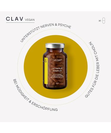 Vitamin B Complex - All 8 B Vitamins + Myo-Inositol & Choline - 120 Vegan Capsules for Optimal Health - Buy Online on GoSupps.com