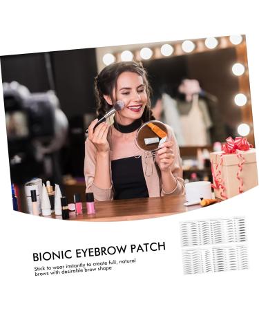PLAFOPE 10 Sheets Imitation Eco Eyebrow Sticker Beauty Eyebrow Stickers Transfer Stickers - Buy Online on GoSupps.com