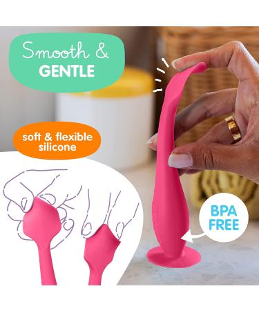Bumco Baby Diaper Rash Cream Applicator - Butt Paste Diaper Cream Spatula - Newborn Essentials for Baby Registry and Shower Gifts (Pink) - Buy Online on GoSupps.com