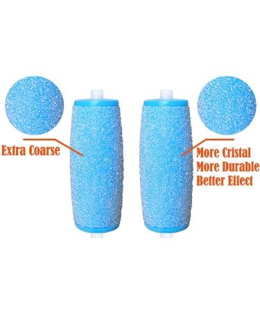 Buy HSTHE SEA 10 Pack Extra Rough Scholl Velvet Smooth Pedi Replacement Rolls - Black Roller Head Refills for Effective Corn Removal - Buy Online on GoSupps.com