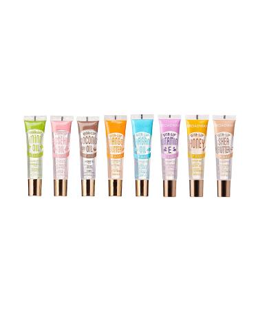6-PACKS Kiss Broadway Clear Lip Gloss with Coconut Oil - Hydrating Gloss for Luscious Lips - Buy Online on GoSupps.com
